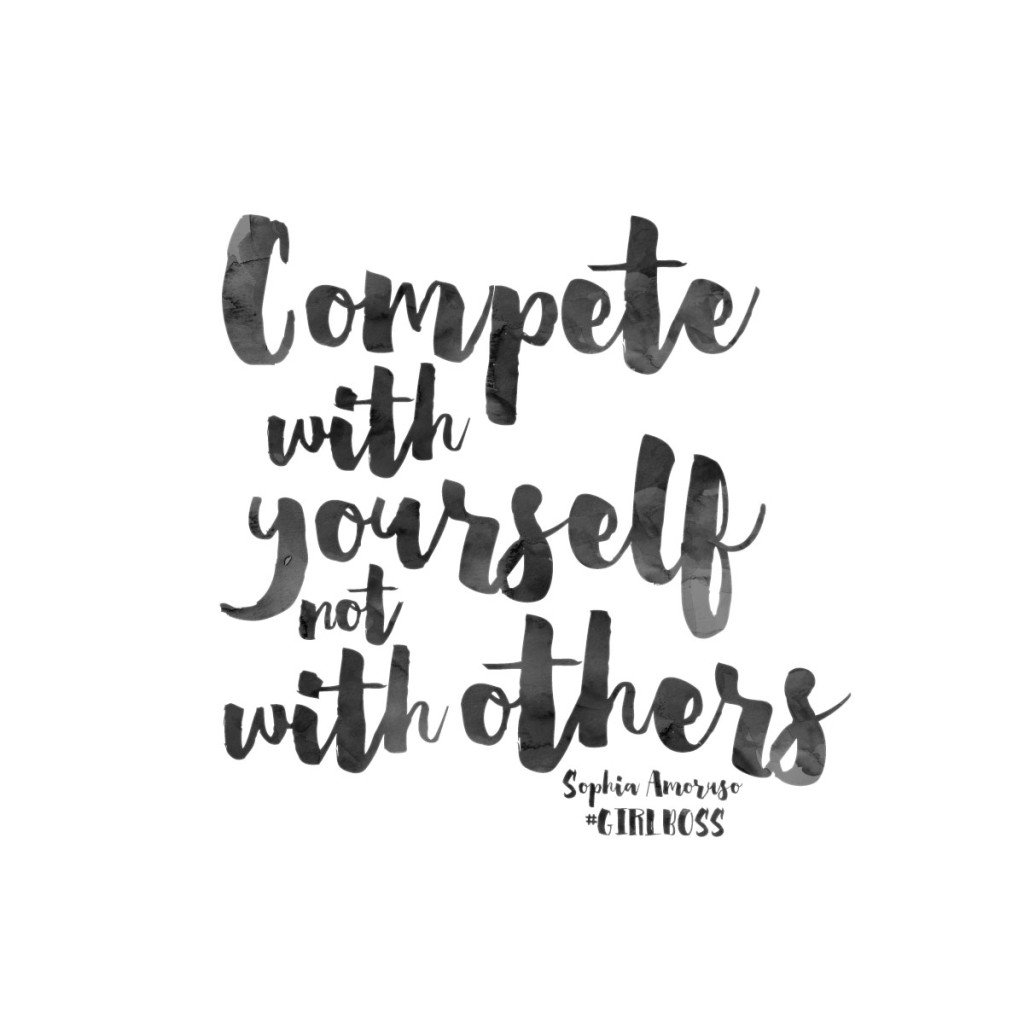 Don’t Compare Yourself